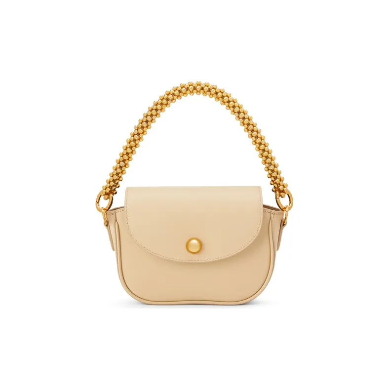 CHARLES&KEITH Cow Leather Envelope Bag, One Shoulder Handbag Women's Sand/Animal Print Black Brown-0