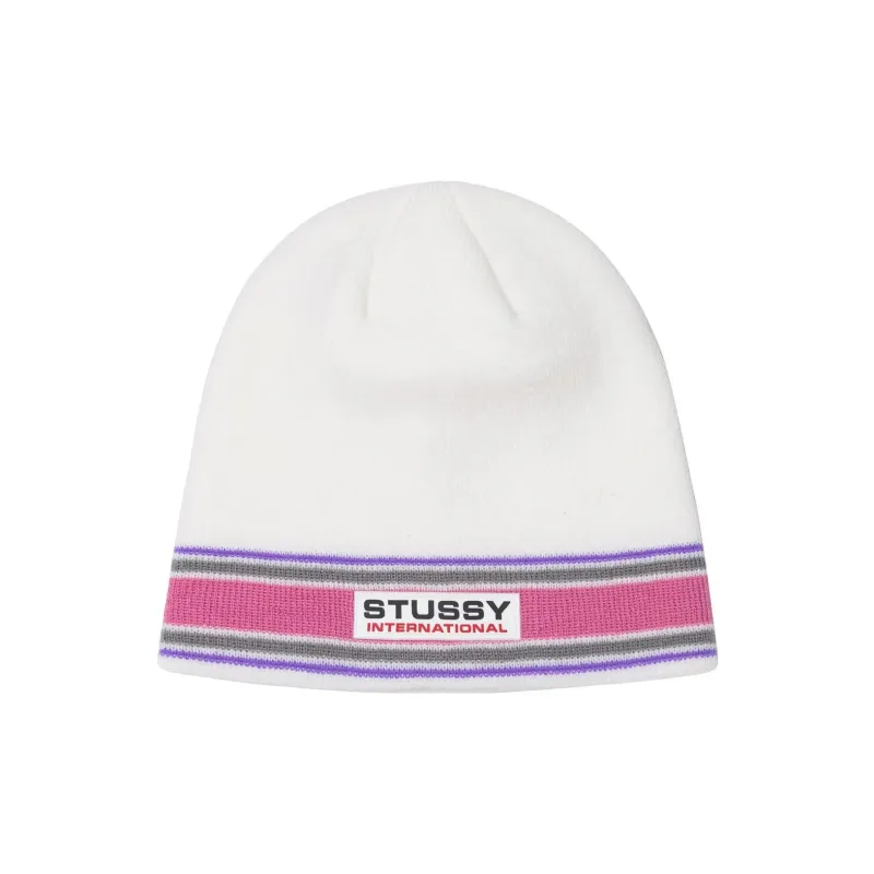 Stussy Striped International Skull Cap-0