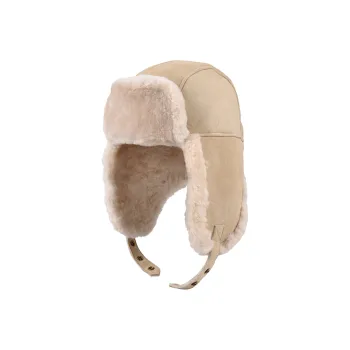 KENMONT Genuine Leather Trapper Hats Women's