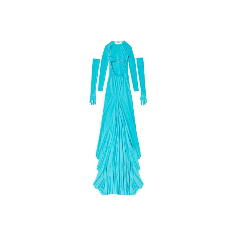 Balenciaga Swimsuit Gown 'Azure'-1