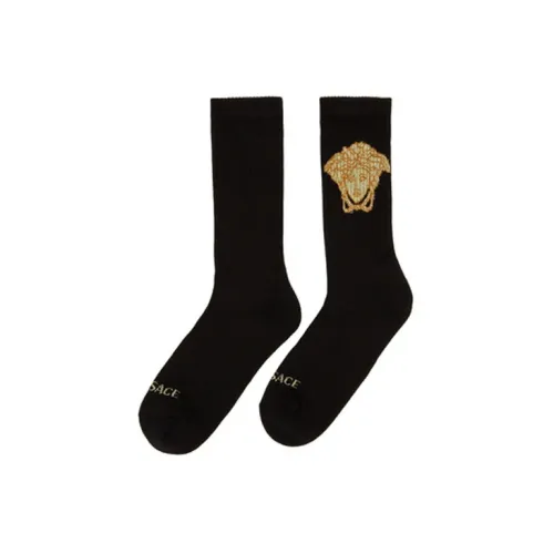 VERSACE Medusa Socks 'Black'