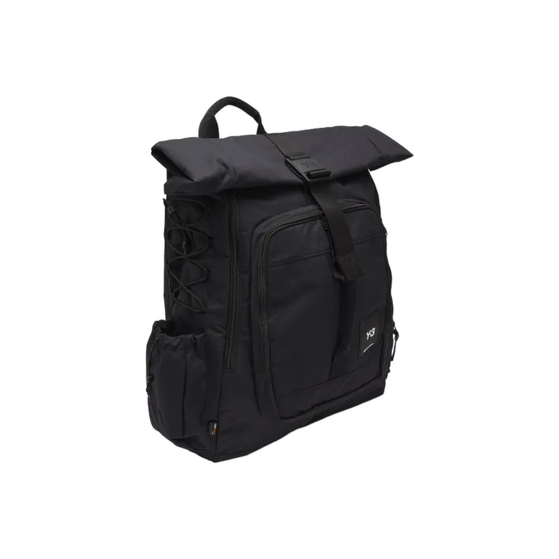 Y 3 Nylon Backpack Regular Unisex Black-1