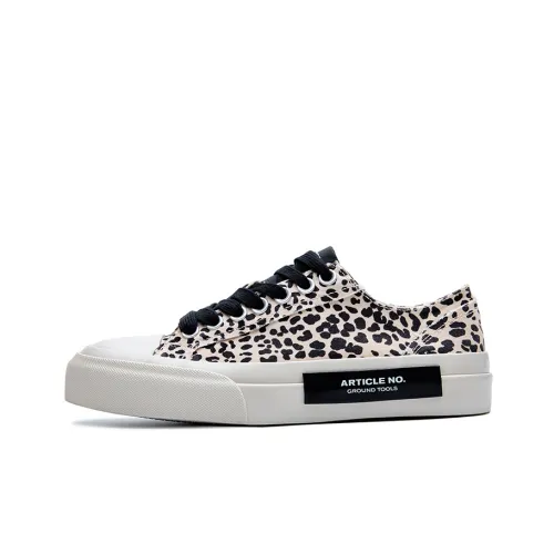 ARTICLE NO. Skateboard Shoes Unisex Low-Top Leopard