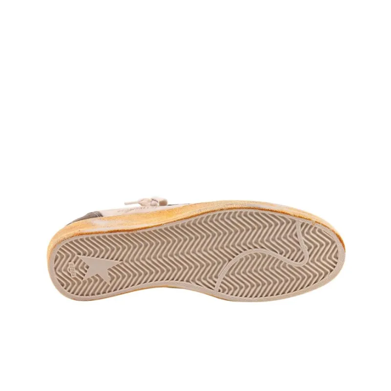 Golden Goose Ball Star Stylish Skateboarding Shoes Men's Brown-3