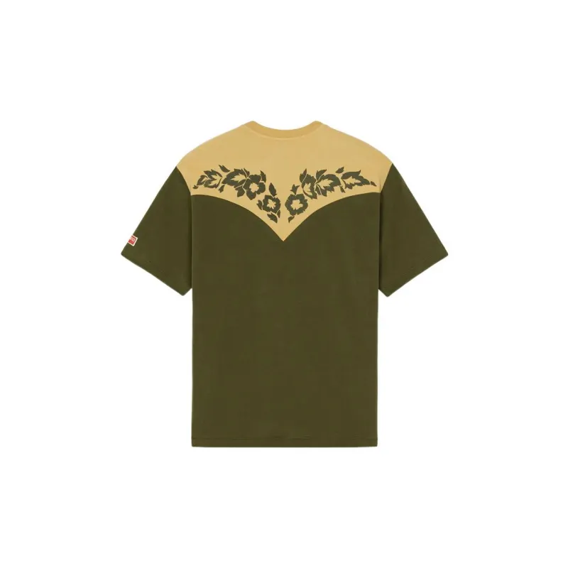 KENZO X Nigo Western Flower Limited Collection T-Shirts Men Dark Khaki-1