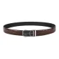 Brown Strap Silver Buckle