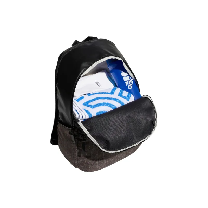 Adidas Recycled Polyester Backpack Gym Bag Small Size Unisex Black-3
