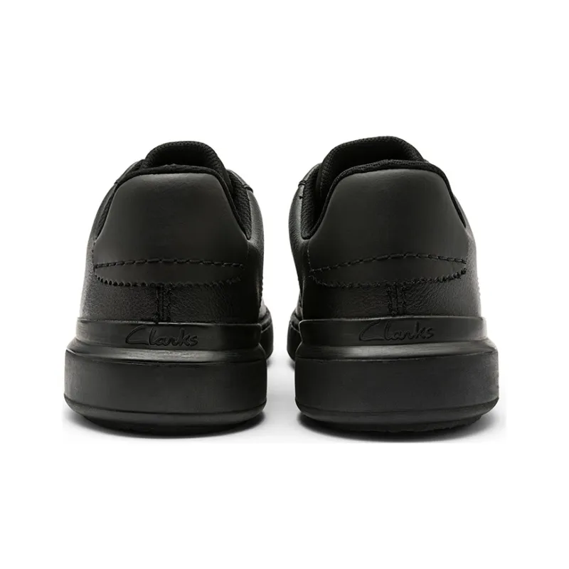 clarks CourtLite Tie Leather Sneakers-3