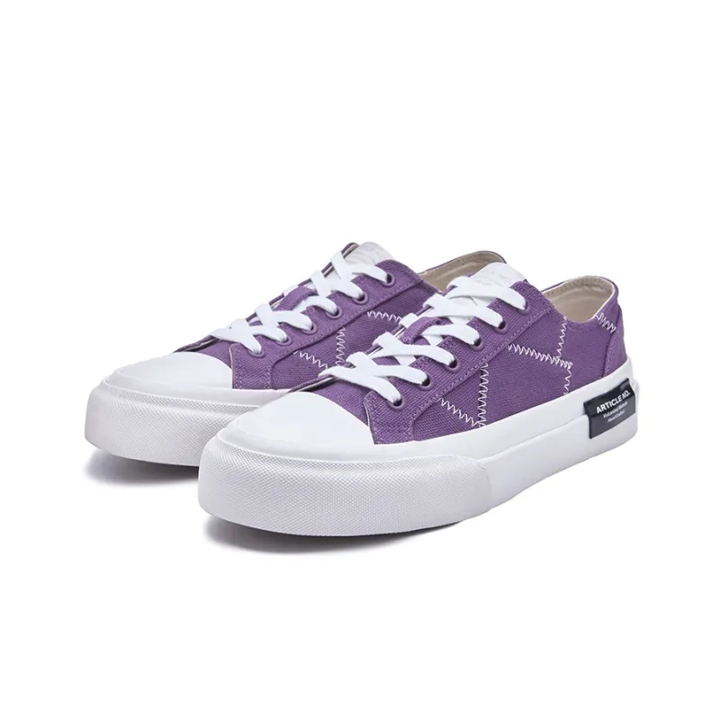ARTICLE NO. Stylish Skateboarding Shoes Unisex White Purple-1