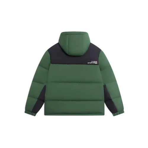 LINING Sports Life Collection Down Jackets Unisex Pastoral Grass Green