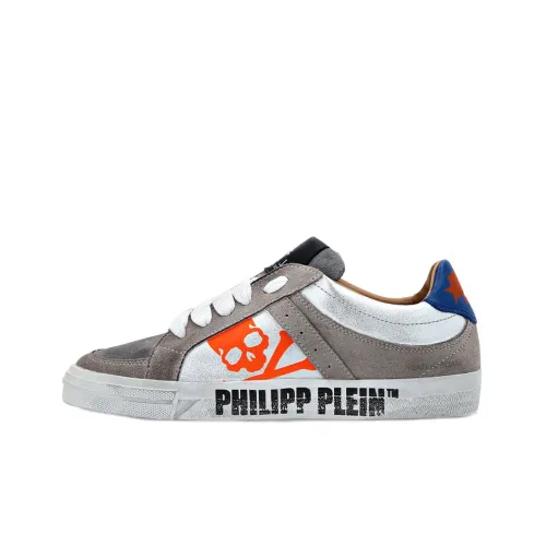 PHILIPP PLEIN Retrokickz TM Leather Sneakers