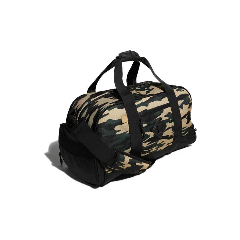 Adidas Recycled Polyester Handbag Shoulder Bag Crossbody Bag Gym Bag Large Size Men's Hemp/Dark Green/Carbon Black-1
