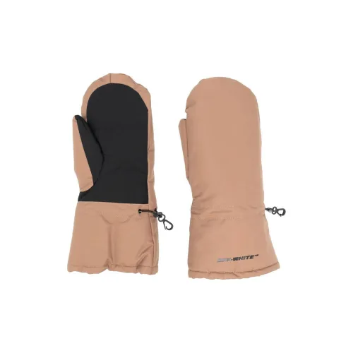 OFF-WHITE Gloves Men Camel