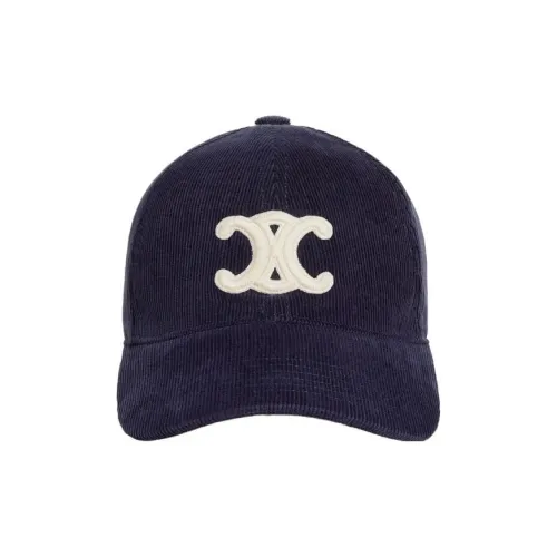 CELINE Baseball Caps Unisex Purple