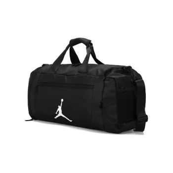 Jordan Polyester Gym Bag, Travel Bag, Luggage Bag Regular Unisex Black