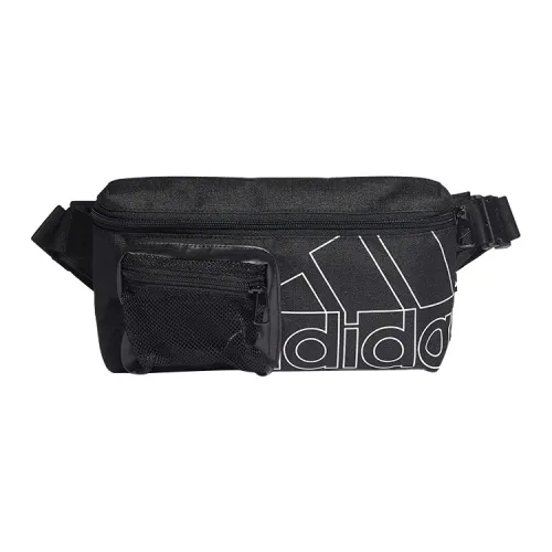Adidas Polyester Shoulder Bag Crossbody Bag Sling Bag Fanny Pack Regular Unisex Black