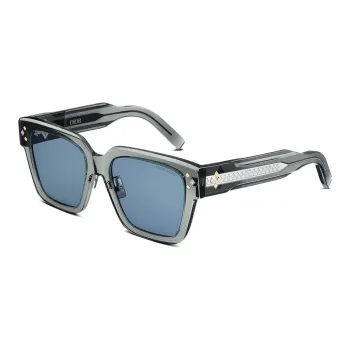 DIOR Plate Frame Square Sunglasses Men's