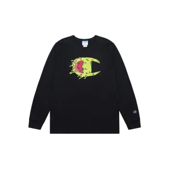 Champion T Shirts Unisex Black