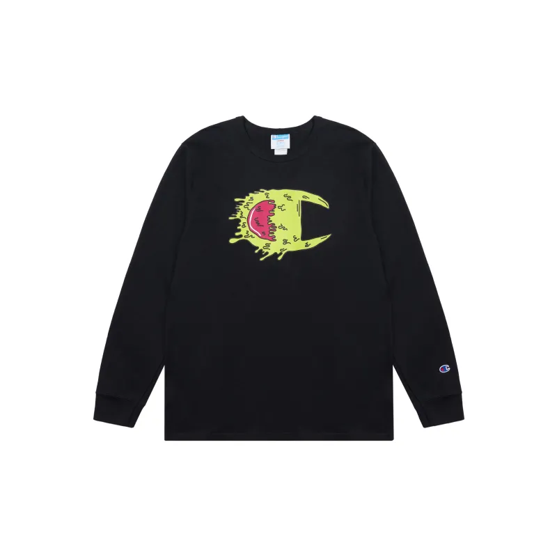 Champion T Shirts Unisex Black-0