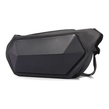 TANGCOOL Oxford Sling Bag Shoulder Bag Crossbody Bag Small Size Men's Black