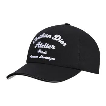 DIOR Homme Logo Embroidered Baseball Cap