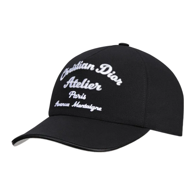 DIOR Homme Logo Embroidered Baseball Cap-0