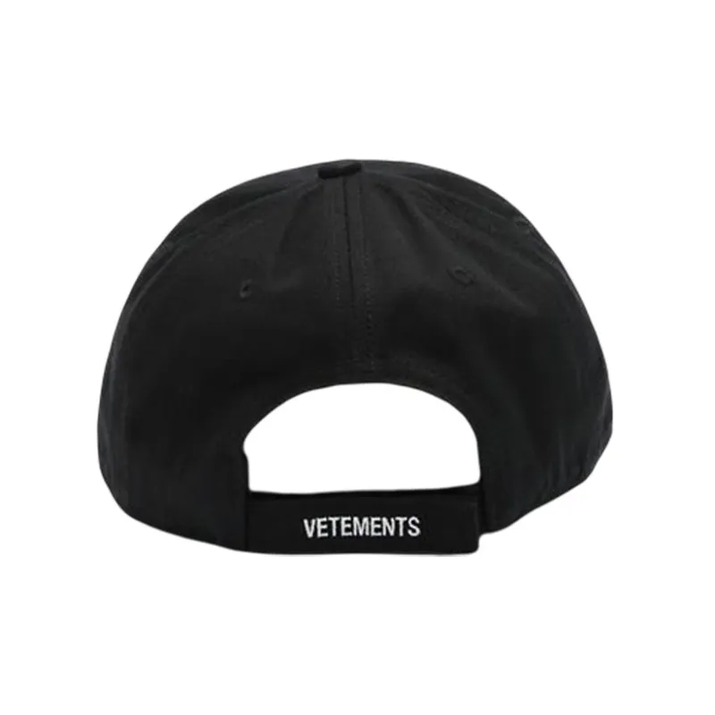 Vetements Baseball Caps Unisex Black-2