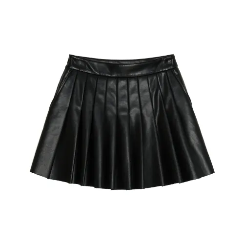 Ed Hardy Leather Short Skirts Women's Black