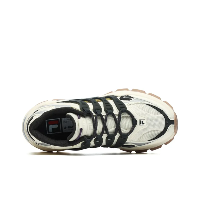 FILA Corallo Low Top Casual Shoes Women's Antique White Color Contour Gray-2