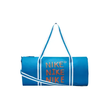 Nike Heritage Travel Bags Light Clear Blue/Light Clear Blue/Hazy Orange