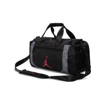 Jordan Polyester Travel Bag, Gym Bag, Handbag Regular Unisex Black