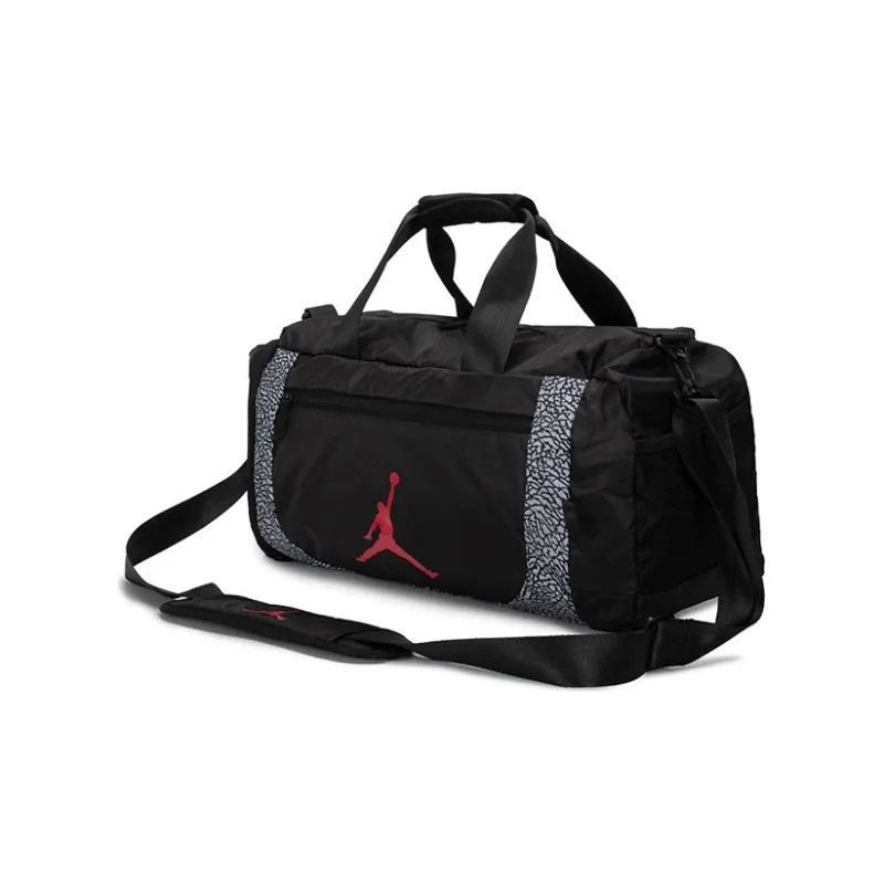 Jordan Polyester Travel Bag, Gym Bag, Handbag Regular Unisex Black-0