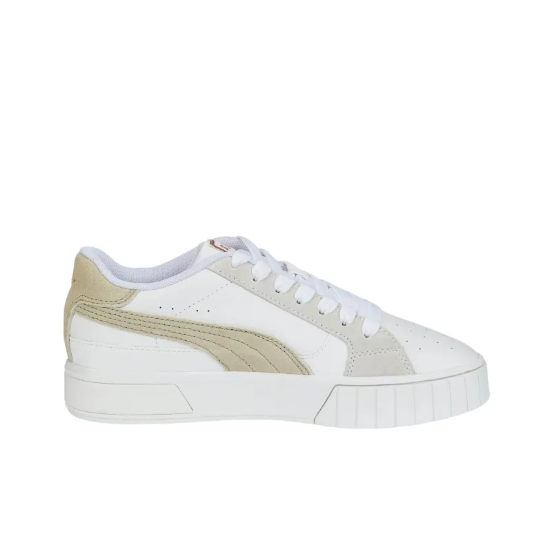 PUMA Cali Star Skateboard Shoes Women's Low-Top White/Gray-1