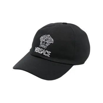 VERSACE Baseball Caps Men Black