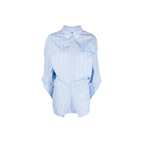 Balenciaga Shirts Women's Blue