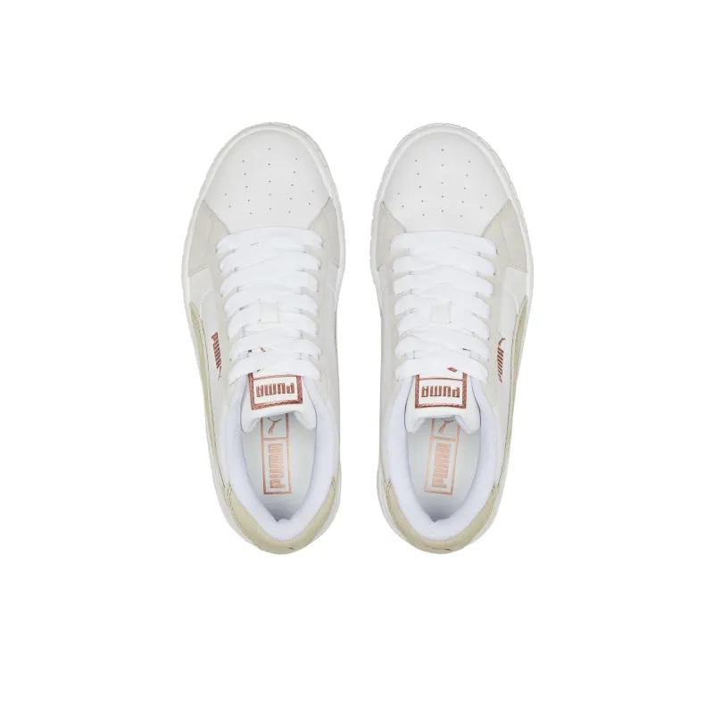 PUMA Cali Star Skateboard Shoes Women's Low-Top White/Gray-3