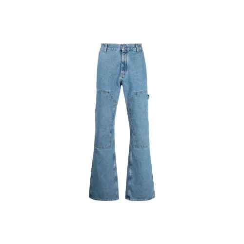 OFF-WHITE Jeans Men Blue