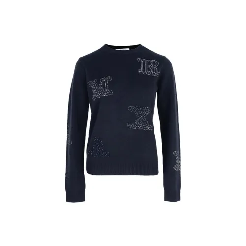 MaxMara Cashmere Sweaters Women's Dark Blue