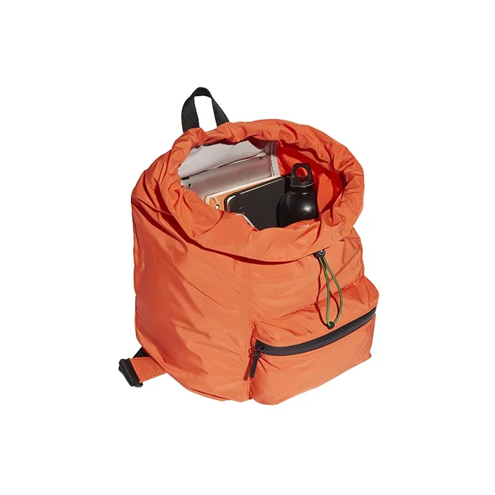 Adidas Recycled Polyester Backpack Regular Women's Semi Impact Orange/Black/Green-3