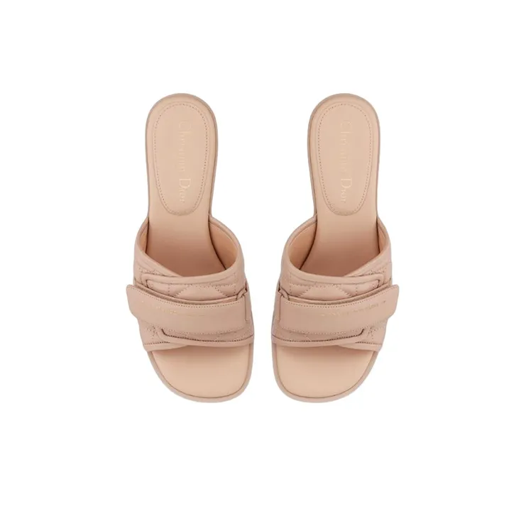 DIOR Diorevolution Slip Resistant Slide Slippers Women's Nude-3