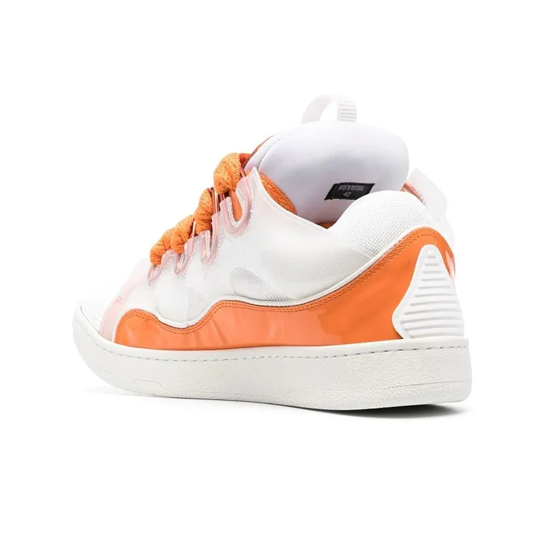 Lanvin Curb Sneaker White Light Blue-4