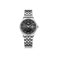 Black Dial Steel Band Women's Watch