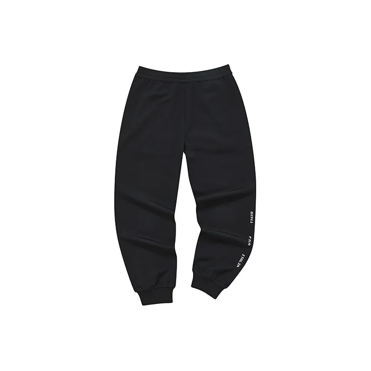 FILA FUSION Knitted Sweatpants Men Pitch Black-1