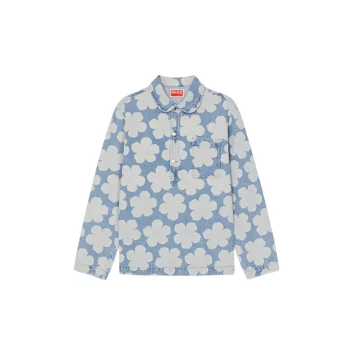 KENZO X Nigo Hana Dots Limited Collection Shirts Men Blue