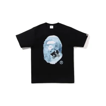 A BATHING APE X E.T. Kids Ape Head Tee