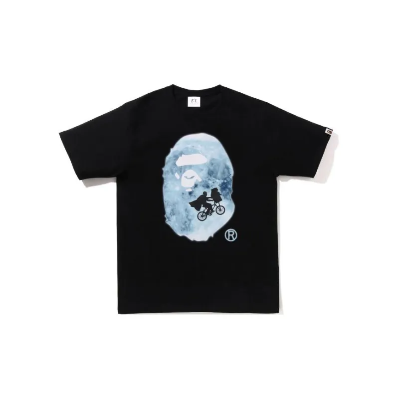 A BATHING APE X E.T. Ape Head Tee-0