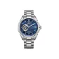 Blue Dial Steel Band Men's Watch