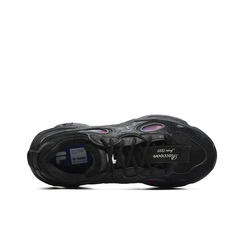 FILA FUSION Raccoon Sneakers 'Black'-2