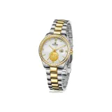 Two-Tone Steel Band Women's Watch