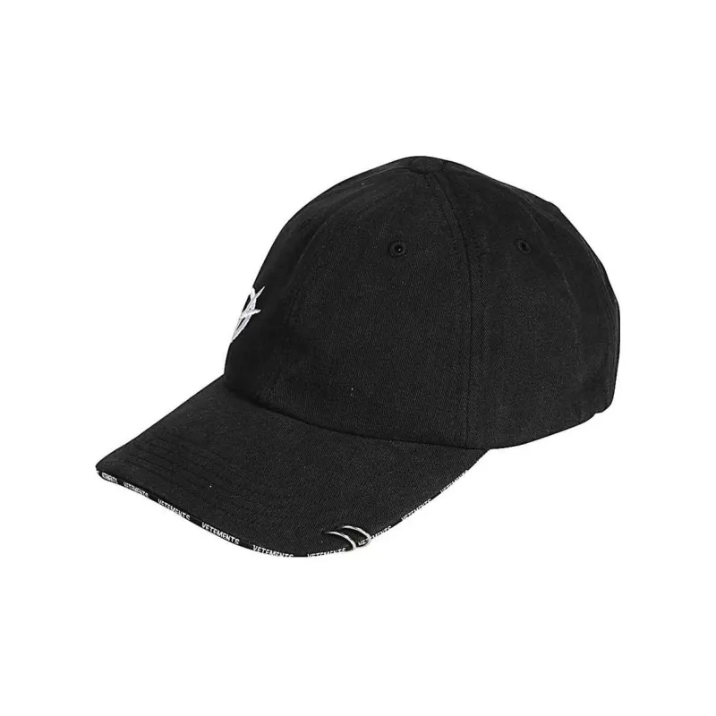 Vetements Baseball Caps Men's Black-0